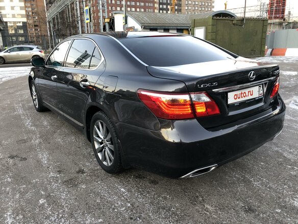 2010 Lexus LS 460 L IV Рестайлинг, серый - вид 5