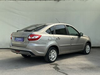 2019 Lada (ВАЗ) Granta I Рестайлинг, серебристый, 660000 рублей, вид 4