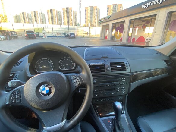 2008 BMW X3 25i I (E83) Рестайлинг, чёрный, 800000 рублей - вид 17