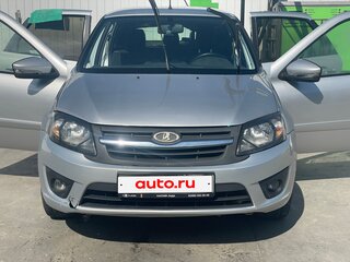 2015 Lada (ВАЗ) Granta I, серебристый, 420000 рублей, вид 1
