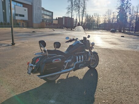 2013 Triumph Rocket III, чёрный, 949750 рублей, вид 3