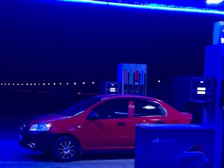 2007 Chevrolet Aveo I Рестайлинг, красный, 450000 рублей, вид 3