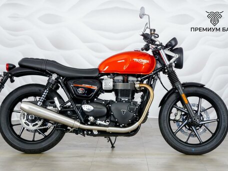2020 Triumph Street Twin, красный, 799000 рублей, вид 1