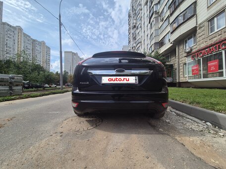 2008 Ford Focus II Рестайлинг, чёрный, 615555 рублей, вид 4