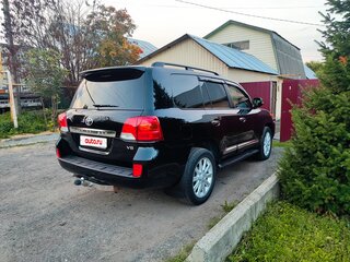2012 Toyota Land Cruiser 200 Series Рестайлинг 1, чёрный, 4100000 рублей, вид 4
