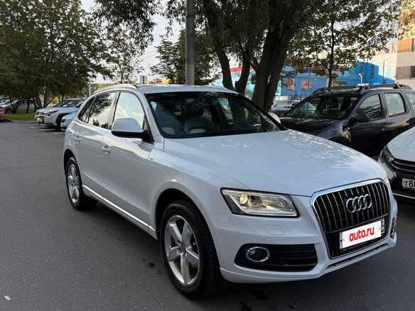 2013 Audi Q5 I (8R) Рестайлинг, белый - вид 1