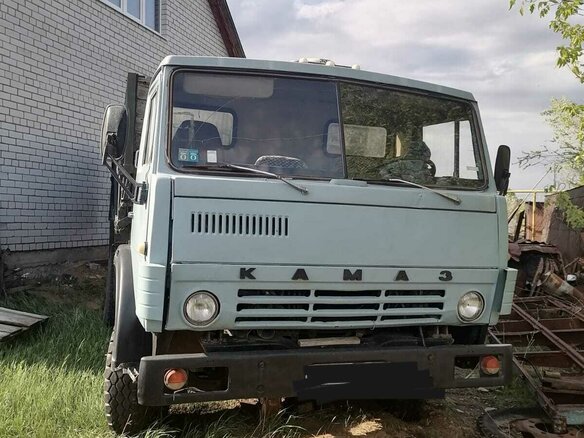 1983 КамАЗ 43085 Компас-5, голубой, 360000 рублей - вид 1