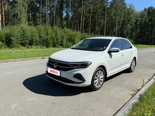 2022 Volkswagen Polo VI, белый, 1950000 рублей, вид 1