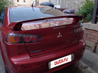2012 Mitsubishi Lancer X Рестайлинг, пурпурный, 1200000 рублей, вид 4