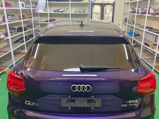 2021 Audi Q2 L 35 TFSI I Рестайлинг, синий, 1650213 рублей, вид 4