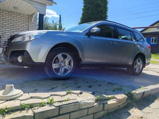 2012 Subaru Outback IV Рестайлинг, серебристый, 1795000 рублей, вид 2