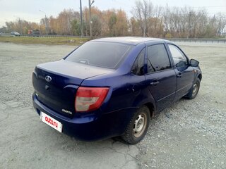 2015 Lada (ВАЗ) Granta I, синий, 285000 рублей, вид 4