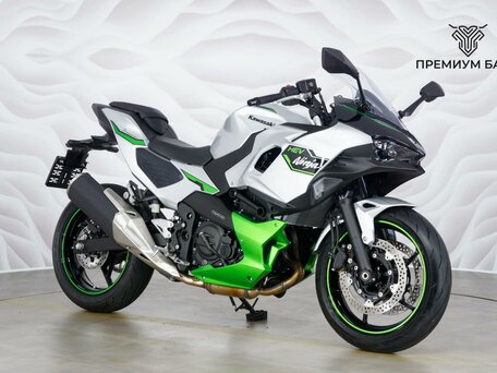 2025 Kawasaki Ninja 7, серебристый, 999000 рублей, вид 5
