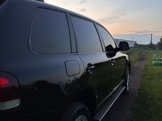 2007 Volkswagen Touareg I Рестайлинг, чёрный, 1200000 рублей, вид 2