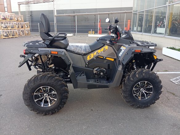 2025 Stels ATV-800 Guepard Trophy, чёрный, 1160000 рублей - вид 6