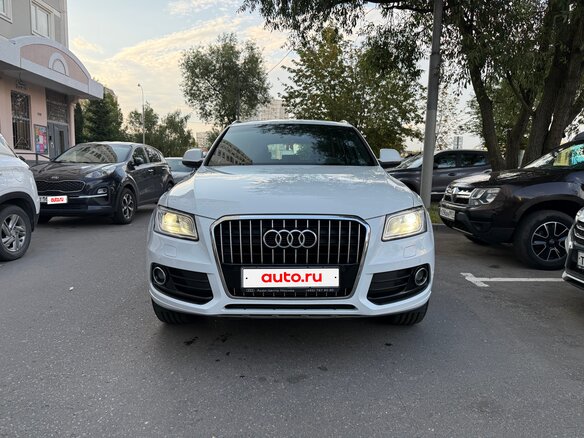 2013 Audi Q5 I (8R) Рестайлинг, белый - вид 2