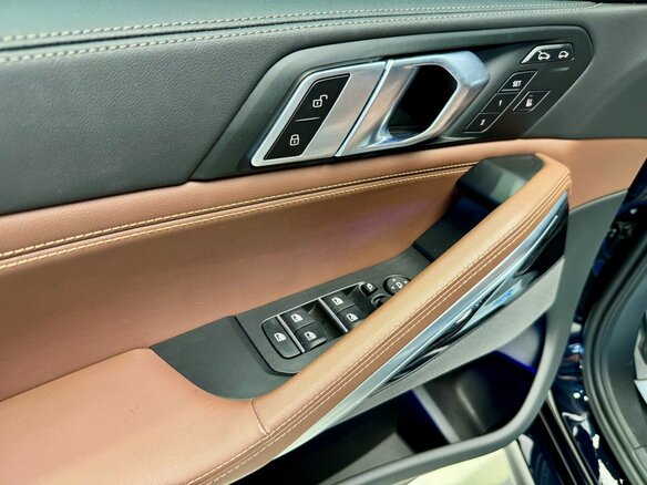 2023 BMW X6 30d III (G06) Рестайлинг, синий - вид 12