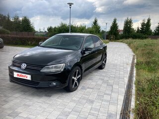 2012 Volkswagen Jetta VI, чёрный, 850000 рублей, вид 1