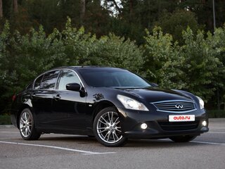 2010 Infiniti G25 IV, чёрный, 1600000 рублей, вид 3