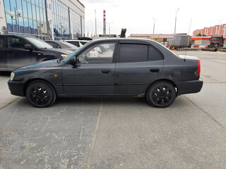 2008 Hyundai Accent ТагАЗ II, серый, 250000 рублей, вид 4
