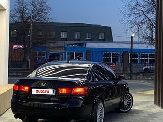 2008 Hyundai Sonata V (NF) Рестайлинг, чёрный, 1000000 рублей, вид 2