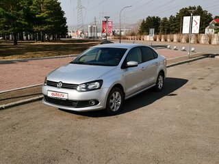 2013 Volkswagen Polo V, серебристый, 1100000 рублей, вид 1