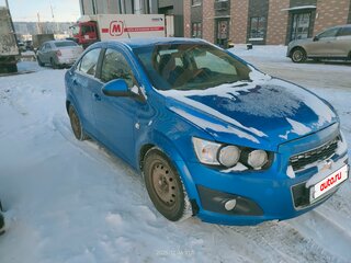 2012 Chevrolet Aveo II, синий, 400000 рублей, вид 2