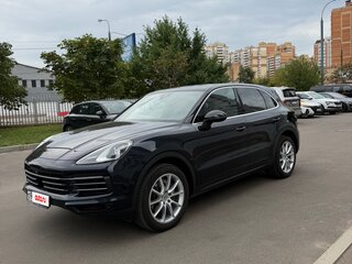 2018 Porsche Cayenne III, синий, 6100000 рублей, вид 2