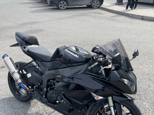 2009 Kawasaki ZX-6 Ninja, чёрный, 650000 рублей - вид 9