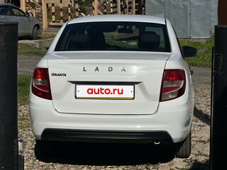2018 Lada (ВАЗ) Granta I, белый, 450000 рублей, вид 4