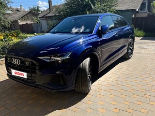 2021 Audi Q8 45 TDI I (4M), синий, 7990000 рублей, вид 1