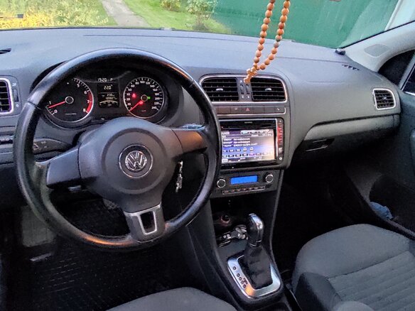 2010 Volkswagen Polo V, синий, 730000 рублей - вид 20