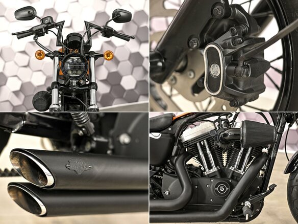 2014 Harley-Davidson Forty-Eight, оранжевый, 979000 рублей - вид 9