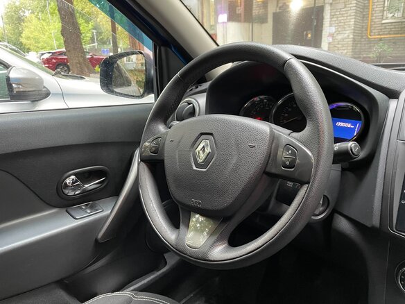 2014 Renault Sandero II, синий - вид 8