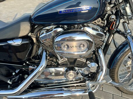 2008 Harley-Davidson Sportster 1200, синий, 1100000 рублей, вид 3