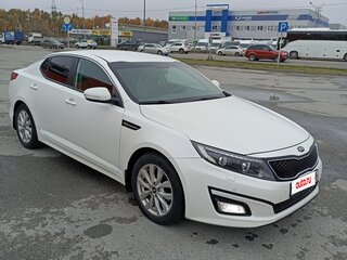 2015 Kia Optima III Рестайлинг, белый, 1599000 рублей, вид 1
