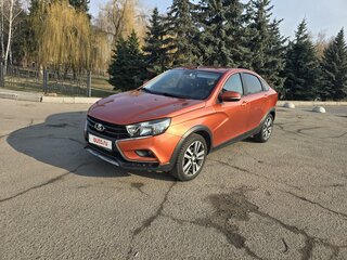 2019 Lada (ВАЗ) Vesta Cross I, оранжевый, 900000 рублей, вид 1