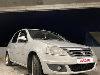 2012 Renault Logan I Рестайлинг, серый, 450000 рублей, вид 3