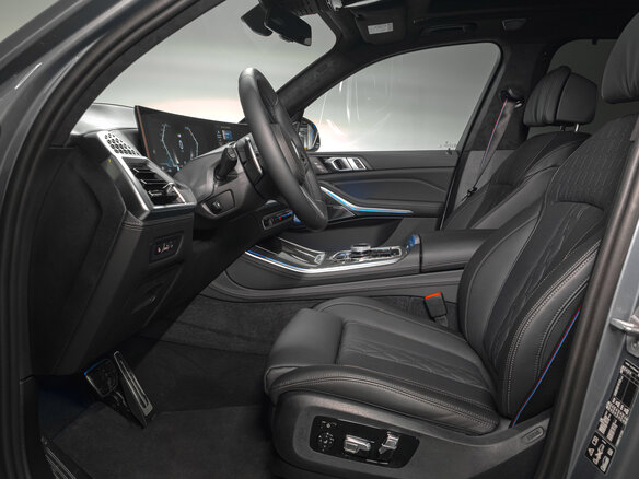 2024 BMW X5 40d IV (G05/G18) Рестайлинг, серый - вид 19