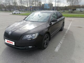 2014 Skoda Superb DSG II Рестайлинг, коричневый, 850000 рублей, вид 1