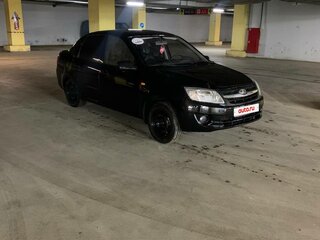 2012 Lada (ВАЗ) Granta I, чёрный, 395000 рублей, вид 2