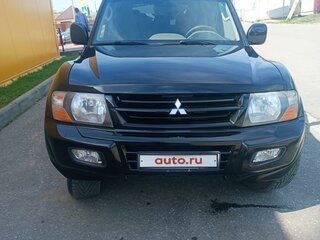 2002 Mitsubishi Montero III, чёрный, 820000 рублей, вид 4