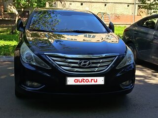 2011 Hyundai Sonata VI (YF), синий, 950000 рублей, вид 2