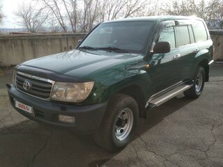 2005 Toyota Land Cruiser 105 100 Series Рестайлинг 2, зелёный, 2870000 рублей, вид 1
