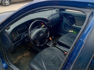 2004 Hyundai Elantra III (XD2) Рестайлинг, синий, 230000 рублей, вид 4