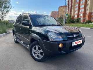2008 Hyundai Tucson I, зелёный, 880000 рублей, вид 1