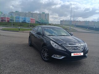 2012 Hyundai Sonata VI (YF), чёрный, 1000000 рублей, вид 4