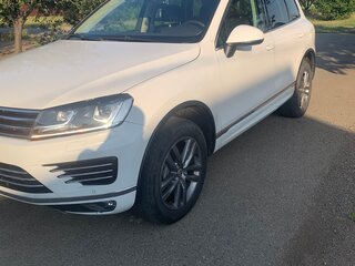 2016 Volkswagen Touareg II Рестайлинг, белый, 2900000 рублей, вид 5