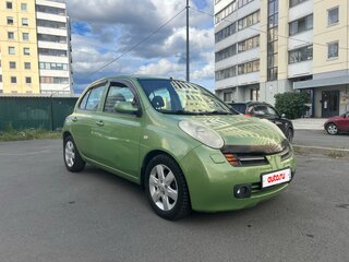 2003 Nissan Micra III (K12), зелёный, 350000 рублей, вид 2