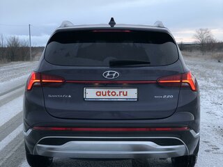 2021 Hyundai Santa Fe IV Рестайлинг, синий, 4000000 рублей, вид 5